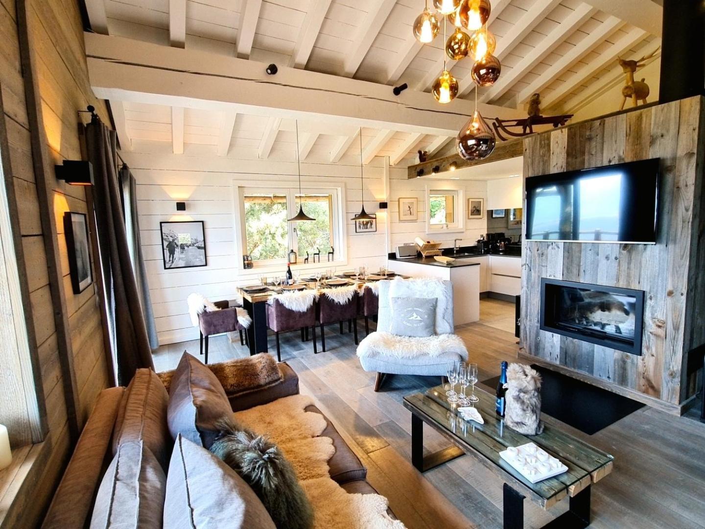 Chalets Collection Perles - Les Chalets Secrets Bolquere Pyrenees 2000 الغرفة الصورة